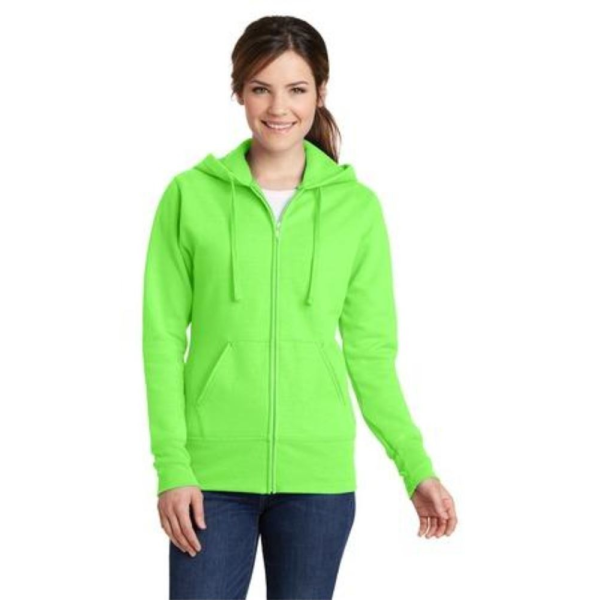 Ladies Classic Full-Zip Hooded Sweatshirt